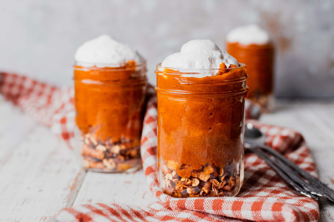 How to Make Pumpkin Pie in a Glass Jar