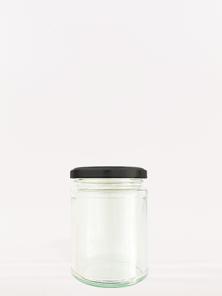 300ml Panelled Round Jars