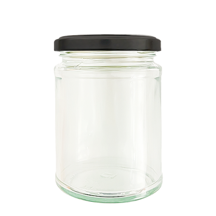 300ml Panelled Round Jars