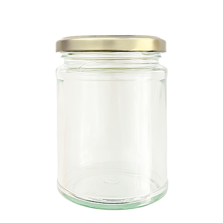 300ml Panelled Round Jars