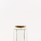 190ml (8oz) Hexagonal Clear Glass Jam Jar With Lids