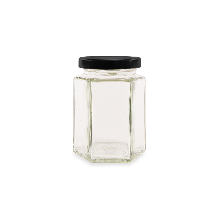 190ml (8oz) Hexagonal Jars