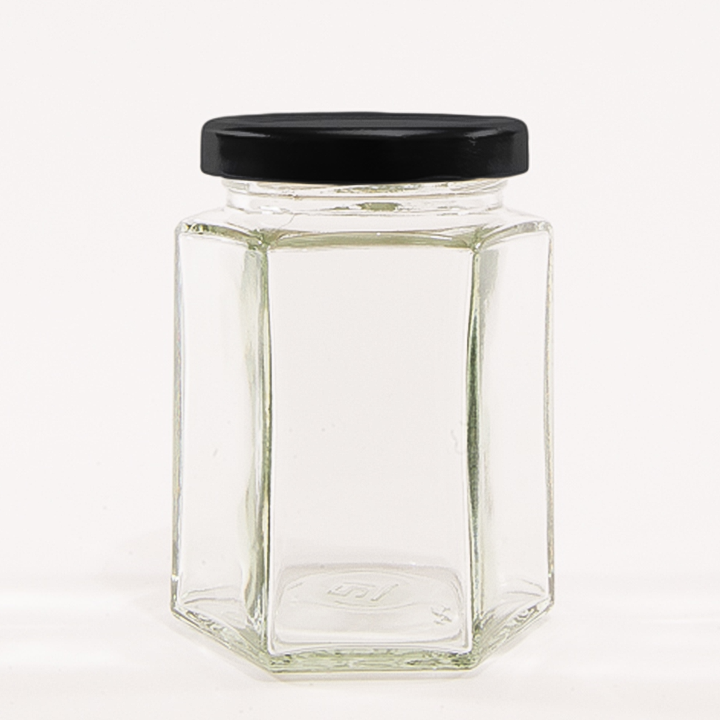 190ml (8oz) Hexagonal Jars