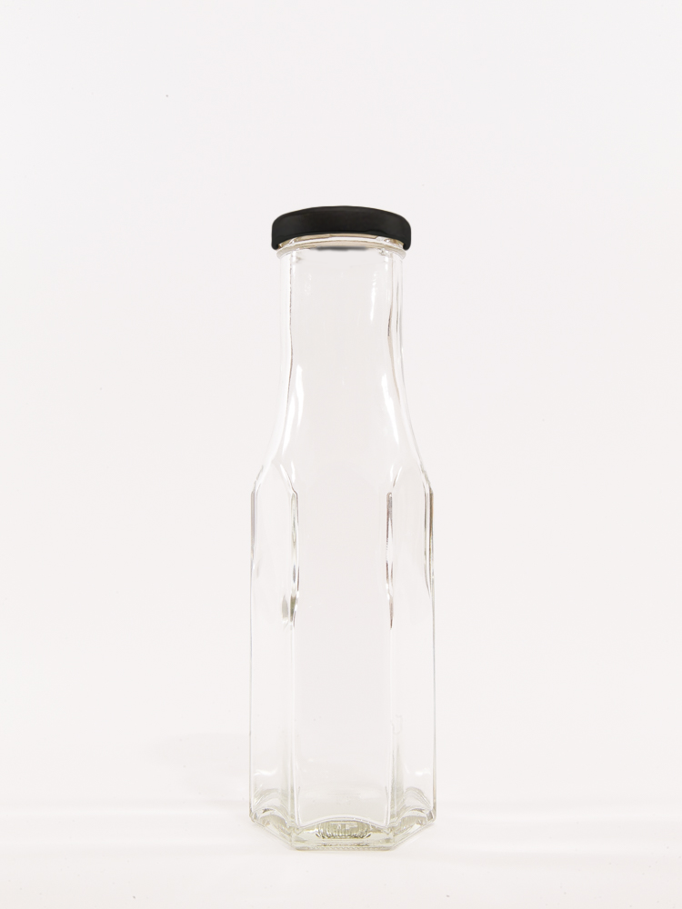 250ml Hexagonal Sauce Bottle / Jar