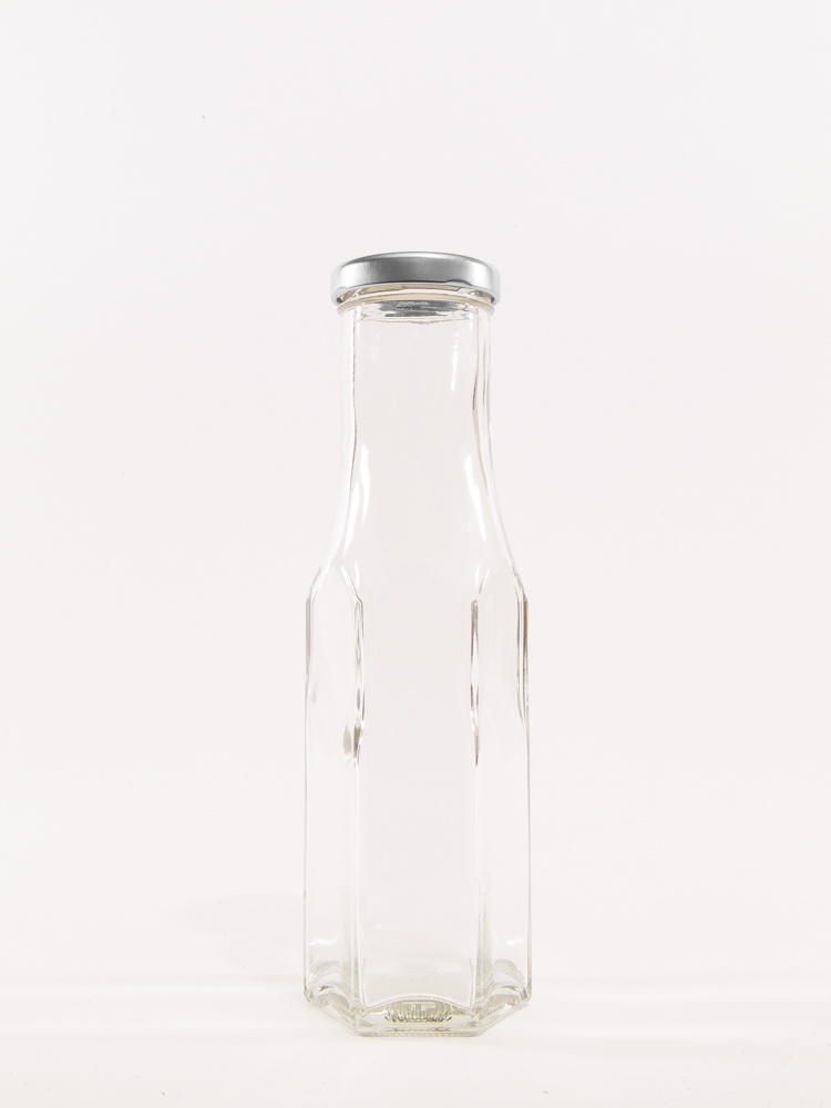 250ml Hexagonal Sauce Bottle / Jar