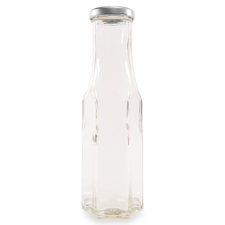 250ml Hexagonal Sauce Bottle / Jar