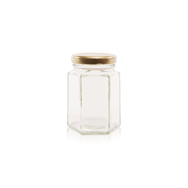 110ml (4oz) Hexagonal Jars