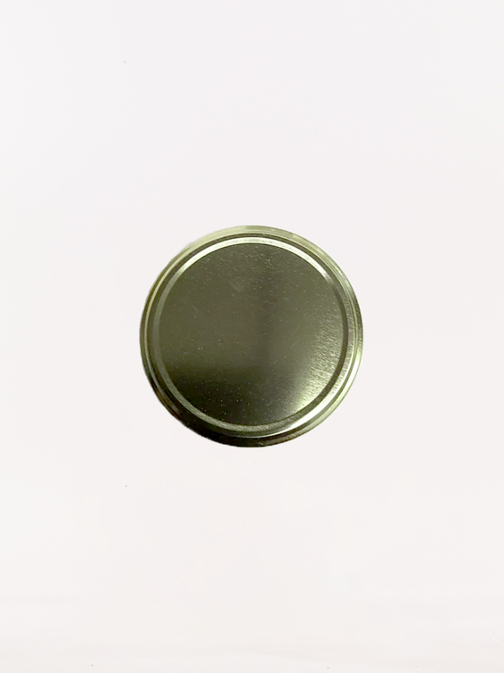 82mm Jam Jar Lids (Gold)